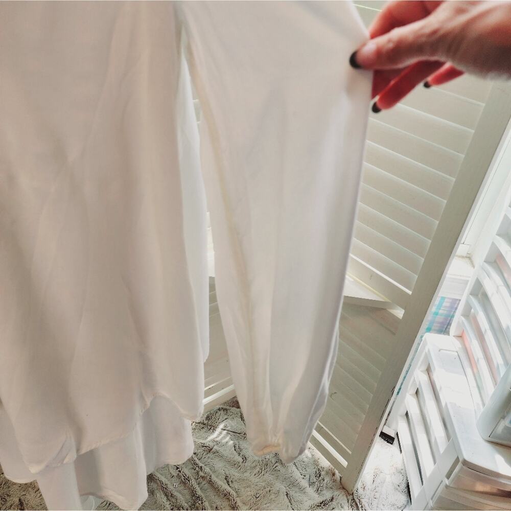 WE THE FREE MEDIUM WHITE OVERSIZED MINI DRESS - Picture 3 of 7